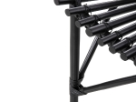 ΚΑΡΕΚΛΑ ΕΞΩΤ.ΧΩΡΟΥ CELLION HM9812.02 ΡΑΒΔΟΙ RATTAN ΣΕ ΜΑΥΡΟ ΧΡΩΜΑ 76x72x83Υεκ.