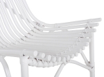 ΚΑΡΕΚΛΑ ΕΞΩΤ.ΧΩΡΟΥ CELLION HM9812.03 ΡΑΒΔΟΙ RATTAN ΣΕ ΛΕΥΚΟ ΧΡΩΜΑ 76x72x83Υεκ.