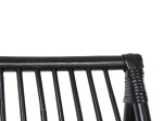 ΠΟΛΥΘΡΟΝΑ GRINN HM9815.02 ΡΑΒΔΟΙ RATTAN ΣΕ ΜΑΥΡΟ 56,5x73,5x79,5Υ εκ.--Β' ΔΙΑΛΟΓΗΣ
