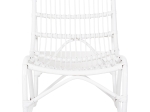 ΠΟΛΥΘΡΟΝΑ GRINN HM9815.03 ΡΑΒΔΟΙ RATTAN ΣΕ ΛΕΥΚΟ 56,5x73,5x79,5Υ εκ.