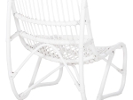ΠΟΛΥΘΡΟΝΑ GRINN HM9815.03 ΡΑΒΔΟΙ RATTAN ΣΕ ΛΕΥΚΟ 56,5x73,5x79,5Υ εκ.