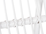 ΠΟΛΥΘΡΟΝΑ GRINN HM9815.03 ΡΑΒΔΟΙ RATTAN ΣΕ ΛΕΥΚΟ 56,5x73,5x79,5Υ εκ.