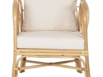 ΠΟΛΥΘΡΟΝΑ ESTOR HM9817 RATTAN ΣΕ ΦΥΣΙΚΟ-ΛΕΥΚΟ ΜΑΞΙΛΑΡΙ 78x75x92Υ εκ.
