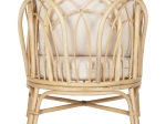 ΠΟΛΥΘΡΟΝΑ ESTOR HM9817 RATTAN ΣΕ ΦΥΣΙΚΟ-ΛΕΥΚΟ ΜΑΞΙΛΑΡΙ 78x75x92Υ εκ.