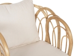 ΠΟΛΥΘΡΟΝΑ ESTOR HM9817 RATTAN ΣΕ ΦΥΣΙΚΟ-ΛΕΥΚΟ ΜΑΞΙΛΑΡΙ 78x75x92Υ εκ.