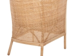 ΠΟΛΥΘΡΟΝΑ APRON HM9818 RATTAN ΠΛΕΚΤΟ ΣΕ ΦΥΣΙΚΟ-ΛΕΥΚΟ ΜΑΞΙΛΑΡΙ 75x70x85Υεκ.