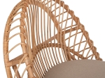 ΠΟΛΥΘΡΟΝΑ ENTROPY HM9840.01 RATTAN ΦΥΣΙΚΟ ΜΕ ΕΚΡΟΥ ΜΑΞΙΛΑΡΙ 80x97x85Υεκ.