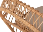 ΠΟΛΥΘΡΟΝΑ ENTROPY HM9840.01 RATTAN ΦΥΣΙΚΟ ΜΕ ΕΚΡΟΥ ΜΑΞΙΛΑΡΙ 80x97x85Υεκ.