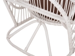 ΠΟΛΥΘΡΟΝΑ ENTROPY HM9840.02 RATTAN ΛΕΥΚΟ ΜΕ ΚΑΦΕ ΜΑΞΙΛΑΡΙ 80x97x85Υεκ.