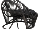 ΠΟΛΥΘΡΟΝΑ ENTROPY HM9840.03 ΦΥΣΙΚΟ RATTAN ΜΕ ΜΑΞΙΛΑΡΙ-ΜΑΥΡΟ 80x97x85Υεκ.