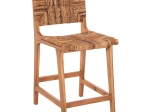 ΣΚΑΜΠΟ ΜΠΑΡ WALTER HM9842 ΞΥΛO TEAK ΣΕ ΦΥΣΙΚΟ-ΨΑΘΑ 46x55x96Υεκ.