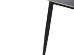 ΤΡΑΠΕΖΙ RAVEN HM9854.02 ΚΕΡΑΜΙΚΟ TOP ΜΑΥΡΟ ΜΑΡΜΑΡΟ-ΜΑΥΡΟ ΜΕΤΑΛΛΟ 117,5x67,5x76Υεκ.