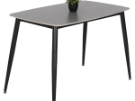 ΤΡΑΠΕΖΙ RAVEN HM9854.03 ΚΕΡΑΜΙΚΟ TOP ΓΚΡΙ ΜΑΡΜΑΡΟ-ΜΑΥΡΟ ΜΕΤΑΛΛΟ 117,5x67,5x76Υεκ.