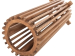 ΒΑΣΗ BAR STAND ΕΣΩΤ.ΧΩΡΟΥ ΜΕΣ.ΥΨΟΥΣ ΣΤΡΟΓΓΥΛΗ FRANTZ HM9857.11 MINDI ΞΥΛΟ ΣΕ ΦΥΣΙΚΟ Φ40x90Υεκ.