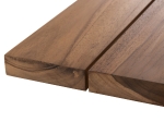 ΤΡΑΠΕΖΙ ΤΕΤΡΑΓΩΝΟ LEO HM9860.11 ΜΑΣΙΦ ΞΥΛΟ ΤΕΑΚ 60x60x75Υεκ.