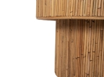 ΤΡΑΠΕΖΙ ΣΑΛΟΝΙΟΥ GATSBY ΟΒΑΛ TOP HM9870 RATTAN ΧΡΩΜΑ ΦΥΣΙΚΟ 110x59x39Υεκ.