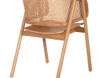 ΠΟΛΥΘΡΟΝΑ KENLEE HM9872 ΦΡΑΞΙΝΟΣ ΚΑΙ ΦΥΣΙΚΟ RATTAN RATTAN ΣΕ ΦΥΣΙΚΟ 57,5x55x81Yεκ.