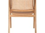 ΠΟΛΥΘΡΟΝΑ KENLEE HM9872 ΦΡΑΞΙΝΟΣ ΚΑΙ ΦΥΣΙΚΟ RATTAN RATTAN ΣΕ ΦΥΣΙΚΟ 57,5x55x81Yεκ.