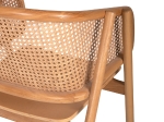 ΠΟΛΥΘΡΟΝΑ KENLEE HM9872 ΦΡΑΞΙΝΟΣ ΚΑΙ ΦΥΣΙΚΟ RATTAN RATTAN ΣΕ ΦΥΣΙΚΟ 57,5x55x81Yεκ.