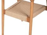 ΠΟΛΥΘΡΟΝΑ HM9874 ΞΥΛΟ ΦΡΑΞΙΝΟΣ ΚΑΙ PAPER ROPE 57x54x78Yεκ.