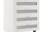 ΣΥΡΤΑΡΙΕΡΑ ΜΕΛΑΜΙΝΗΣ THORGAN HM9880.03 4 ΣΥΡΤΑΡΙΑ-ΛΕΥΚΟ ΧΡΩΜΑ 80Χ40Χ83Υεκ