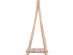 ΕΠΙΠΛΟ ΕΙΣΟΔΟΥ PERL HM9911 ΚΛΑΔΙΑ ΞΥΛΟΥ TEAK-ΦΥΣΙΚΟ 130,5x53x130Υεκ.
