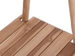 ΕΠΙΠΛΟ ΕΙΣΟΔΟΥ PERL HM9911 ΚΛΑΔΙΑ ΞΥΛΟΥ TEAK-ΦΥΣΙΚΟ 130,5x53x130Υεκ.