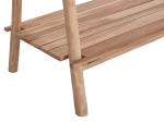 ΕΠΙΠΛΟ ΕΙΣΟΔΟΥ PERL HM9911 ΚΛΑΔΙΑ ΞΥΛΟΥ TEAK-ΦΥΣΙΚΟ 130,5x53x130Υεκ.