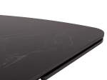 ΤΡΑΠΕΖΙ ΤΡΑΠΕΖΑΡΙΑΣ HORIZON SM18091.02 ΚΕΡΑΜΙΚΟ TOP-ΠΟΔΙΑ ΣΗΜΥΔΑ ΜΕ ΦΡΑΞΙΝΟ 180x90εκ