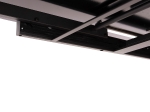 ΤΡΑΠΕΖΙ ΤΡΑΠΕΖΑΡΙΑΣ HORIZON SM18091.02 ΚΕΡΑΜΙΚΟ TOP-ΠΟΔΙΑ ΣΗΜΥΔΑ ΜΕ ΦΡΑΞΙΝΟ 180x90εκ