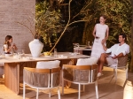 ΠΟΛΥΘΡΟΝΑ ΑΛΟΥΜINIOY ΣΕΙΡΑ ETHEREAL SM6166 ΞΥΛΟ TEAK-P.E.ΣΧΟΙΝΙ-OLEFIN 60x63x84Υεκ