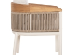ΠΟΛΥΘΡΟΝΑ ΑΛΟΥΜINIOY ΣΕΙΡΑ ETHEREAL SM6166 ΞΥΛΟ TEAK-P.E.ΣΧΟΙΝΙ-OLEFIN 60x63x84Υεκ