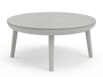 ΤΡΑΠΕΖΑΚΙ ΕΞ.ΧΩΡΟΥ ZODIAC SM6214.02 ΚΡΕΜ ΑΛΟΥΜ.-ΓΚΡΙ 3D PRINT ΓΥΑΛΙ TOP-Φ60x28Υεκ