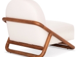 ΠΟΛΥΘΡΟΝΑ LOUNGE RAMROD SM9967 ΞΥΛΟ TEAK ΦΥΣΙΚΟ-ΕΚΡΟΥ ΜΠΟΥΚΛΕ 76x84x51-77,5Υεκ.