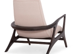 ΠΟΛΥΘΡΟΝΑ LOUNGE ARYA SM9969 ΞΥΛΟ TEAK ΣΕ ΜΑΥΡΟ-ΕΚΡΟΥ ΜΠΟΥΚΛΕ ΥΦΑΣΜΑ 92x80x86Υεκ.