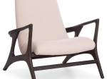 ΠΟΛΥΘΡΟΝΑ LOUNGE ARYA SM9969 ΞΥΛΟ TEAK ΣΕ ΜΑΥΡΟ-ΕΚΡΟΥ ΜΠΟΥΚΛΕ ΥΦΑΣΜΑ 92x80x86Υεκ.