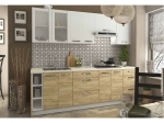 CHARLOTΤE ΠΑΝΩ ΝΤΟΥΛΑΠΙ 60X30.5X71.8ΕΚ ΜΕ ΜΕΤΑΛΛΙΚΑ ΧΕΡΟΥΛΙΑ ΛΕΥΚΟ