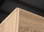 ΜΠΟΥΦΕΣ SOLO 150X41X82CM SONOMA ΜΕ WENGE ΚΑΙ MDF ΚΑΜΠΥΛΩΤΟ ΤΕΛΕΙΩΜΑ ΣΤΙΣ ΠΟΡΤΕΣ.