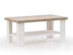 VERNE ΤΡΑΠΕΖΙ ΣΑΛΟΝΙΟΥ 110X60X46.4CM ΛΕΥΚΟ-ΦΥΣΙΚΟΣ ΔΡΥΣ