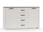 ΜΠΟΥΦΕΣ VERNE 147.9X37.2X91.8CM ΛΕΥΚΟ-ΦΥΣΙΚΟ ΔΡΥΣ
