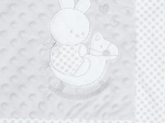 Borea Κουβέρτα Κούνιας Rocking Rabbit 110 x 140 cm Ροζ
