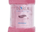 Borea Κουβέρτα Μονόχρωμη K-4 Υπέρδιπλη 220 x 240 cm Φυστικί