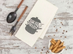 Borea Ποτηρόπανα Κουζίνας Waffle Digital Print 50 x 70 cm Βεραμάν