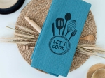 Borea Ποτηρόπανα Κουζίνας Waffle Let's Cook 50 x 70 cm Μπεζ