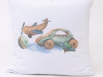 Borea Μαξιλάρι Διακοσμητικό Printed Toys 45 x 45 cm Λευκό