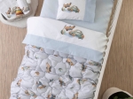 Borea Πάπλωμα Κούνιας Toys 110 x 140 cm Σιέλ