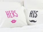Borea Ζεύγος Μαξιλαροθήκες His&Hers (2) 50 x 70 cm Λευκό