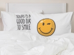Borea Ζεύγος Μαξιλαροθήκες Smile (2) 50 x 70 cm Λευκό