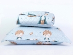 Borea Κουβερλί Σετ Little King Μονό 160 x 220 cm + 50 x 70 cm Πετρόλ