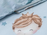 Borea Παπλωματοθήκη Little King Μονή 160 x 240 cm Πετρόλ